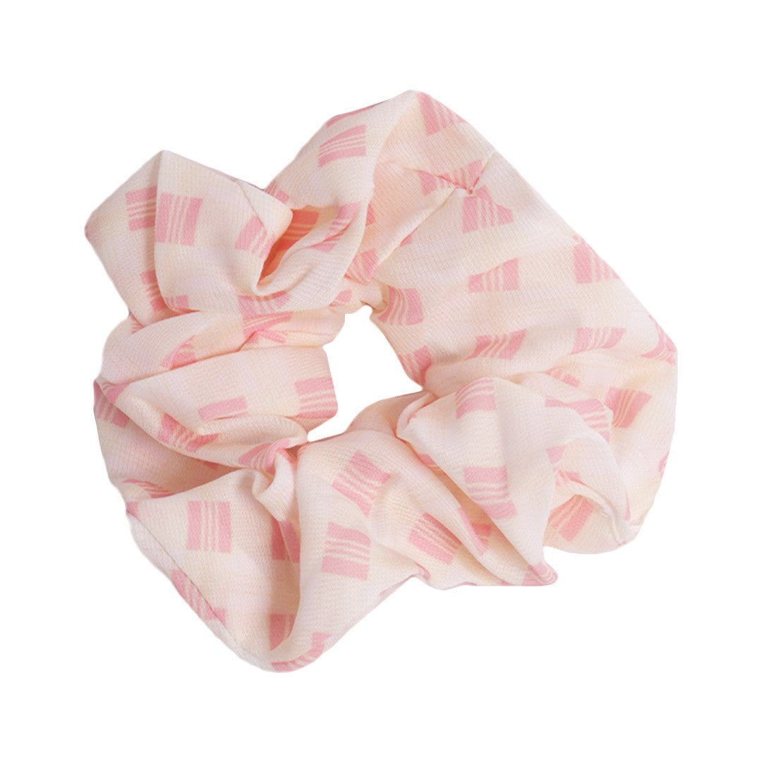 Stroberi Scrunchie Motif Square Hair Tie