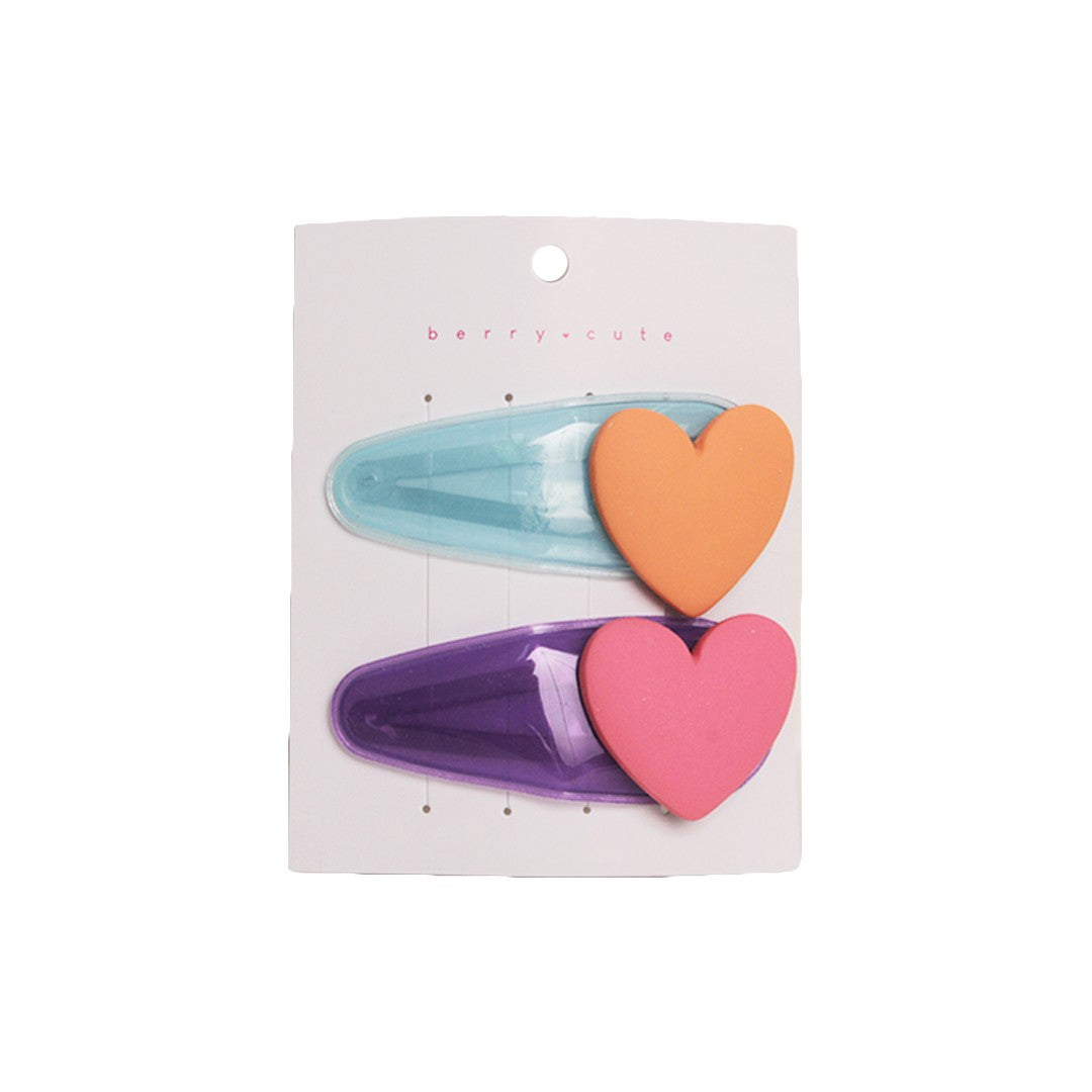 Stroberi Taper Love Hair Clip Set