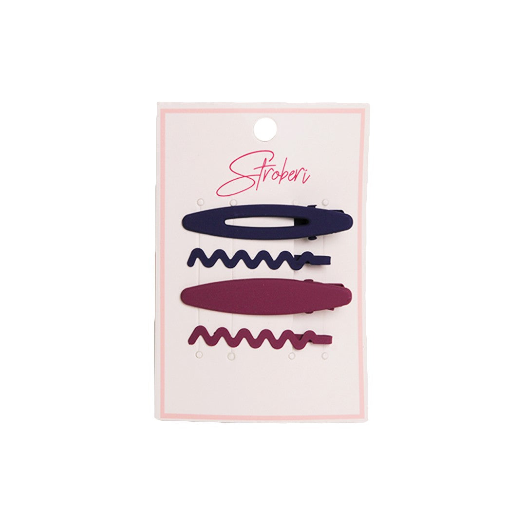 Stroberi Doff Color Set Hair Clip
