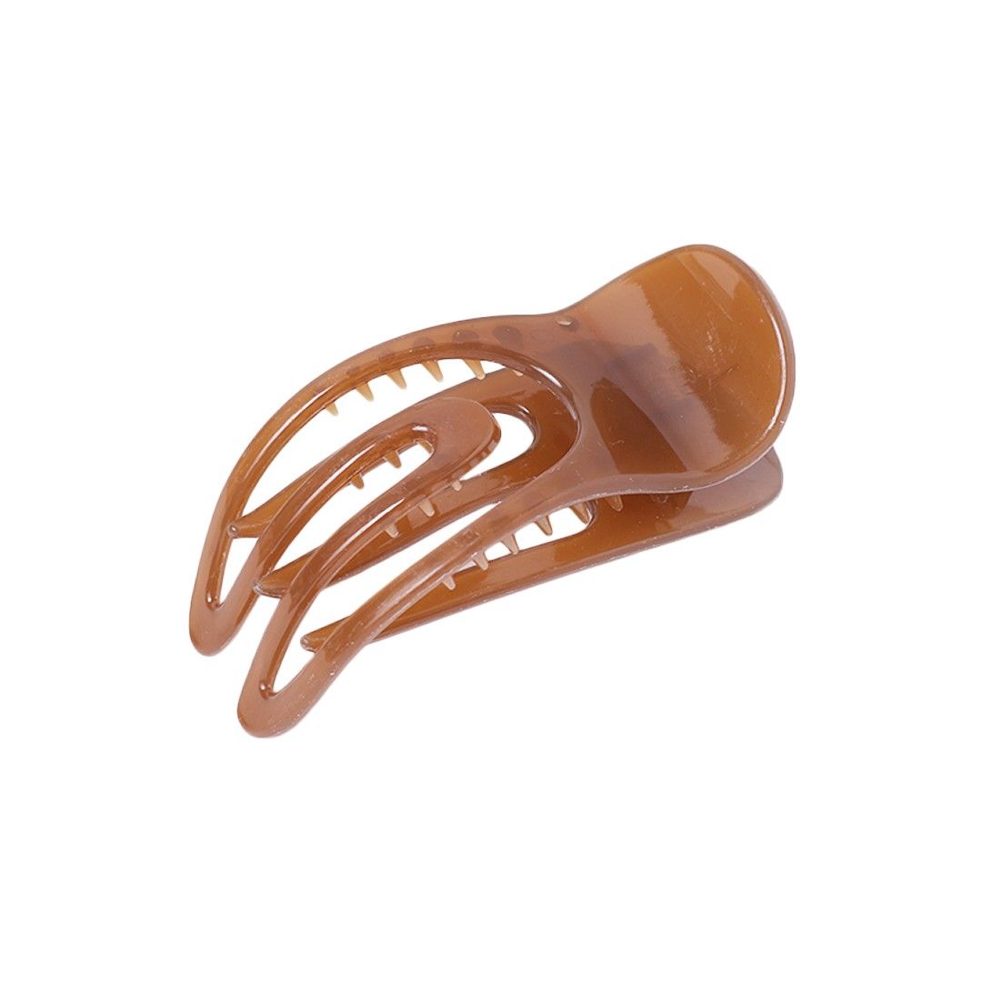 Stroberi Curved Transparent Hair Clip