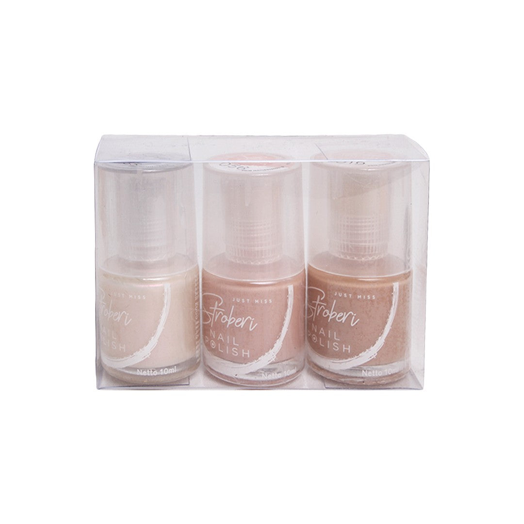 Stroberi Nail Polish Set
