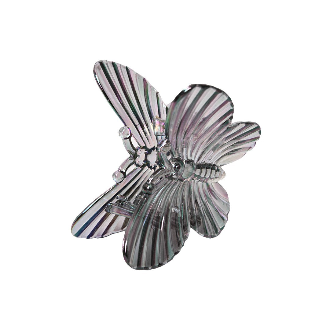 Stroberi Butterfly Metalic Hair Clip