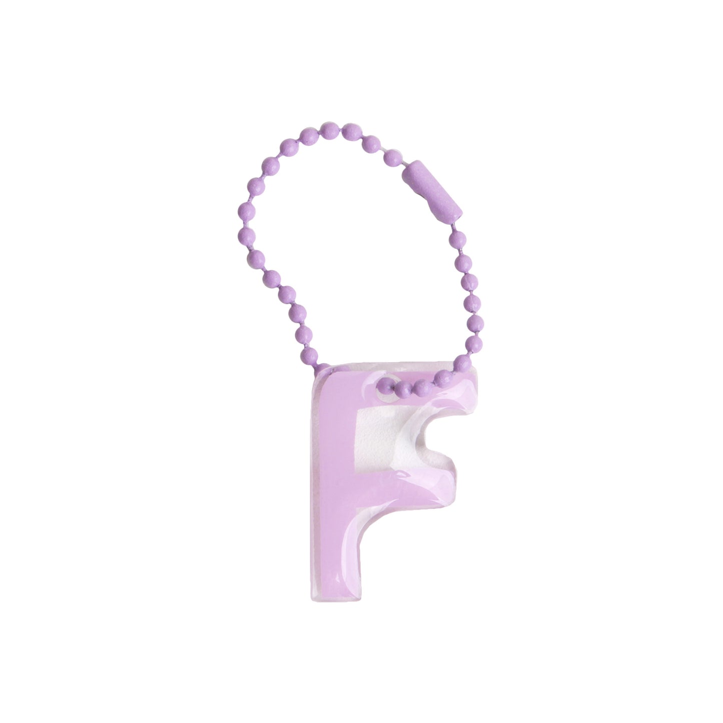 Stroberi Acrylic Alphabet Keychain A-M