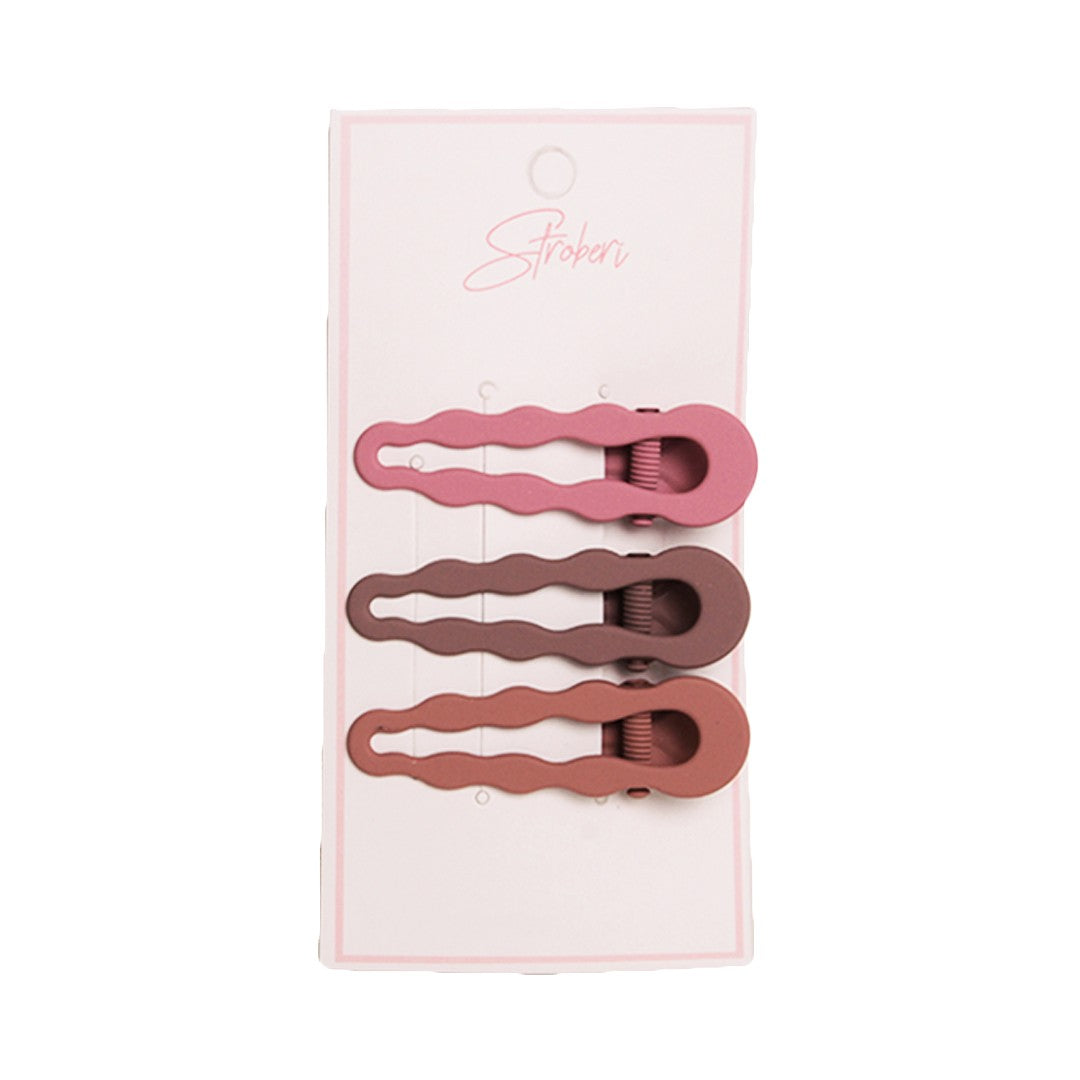Stroberi Taper Wave Hair Clip Set