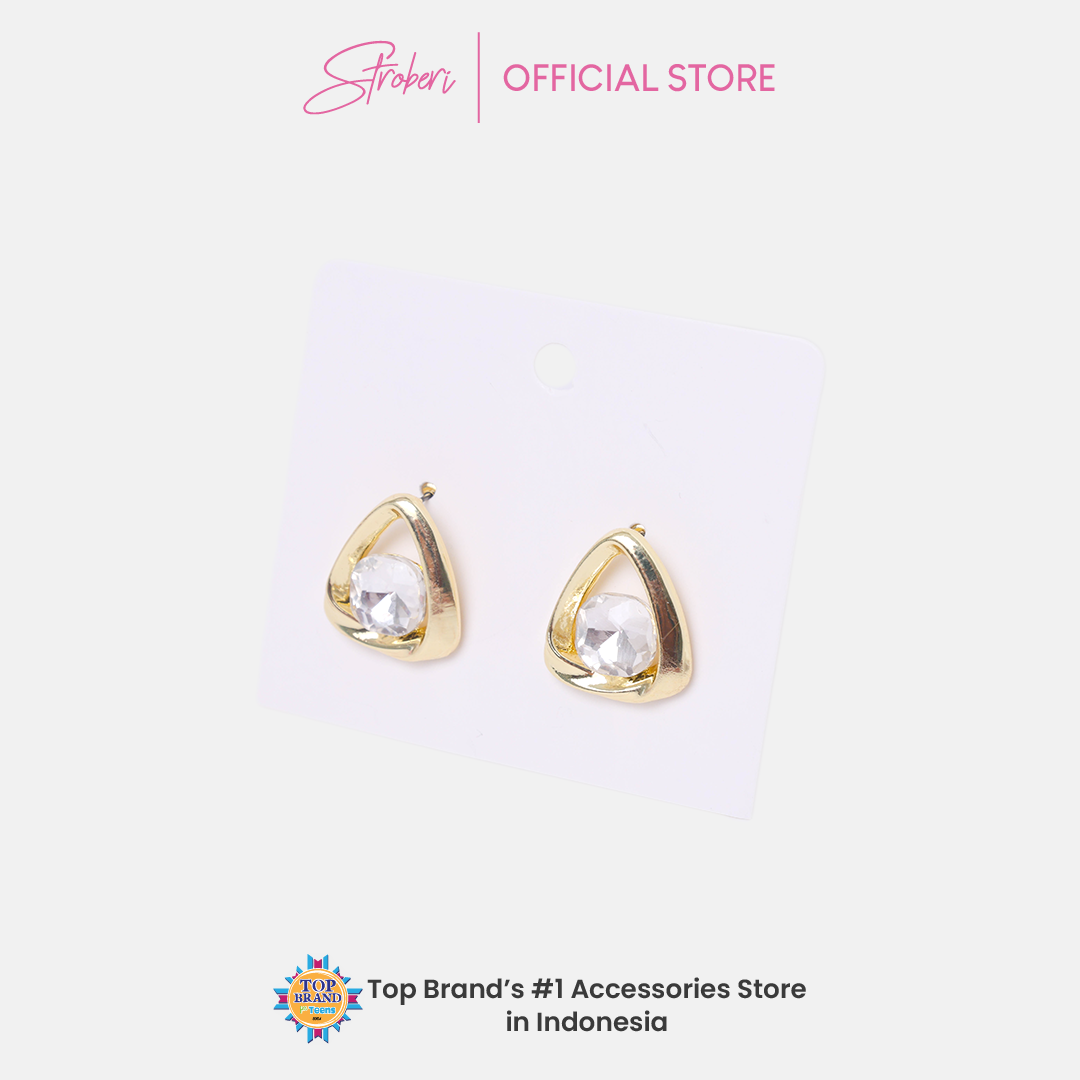 Stroberi Gold & Silver Earring -1