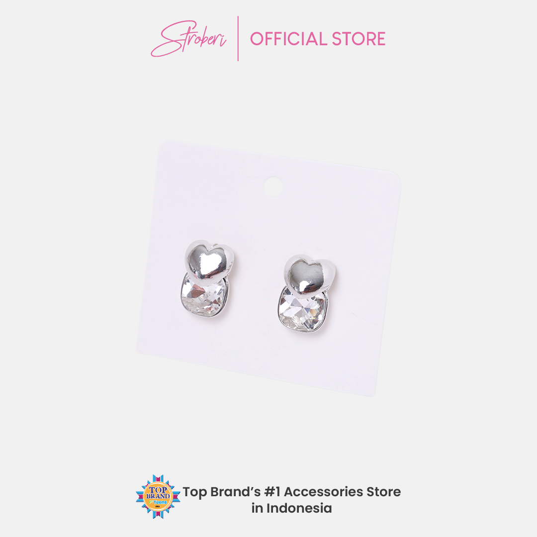 Stroberi Gold & Silver Earring -1