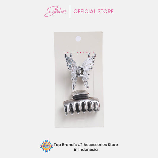 Stroberi Gold & Silver Hair Clip Set