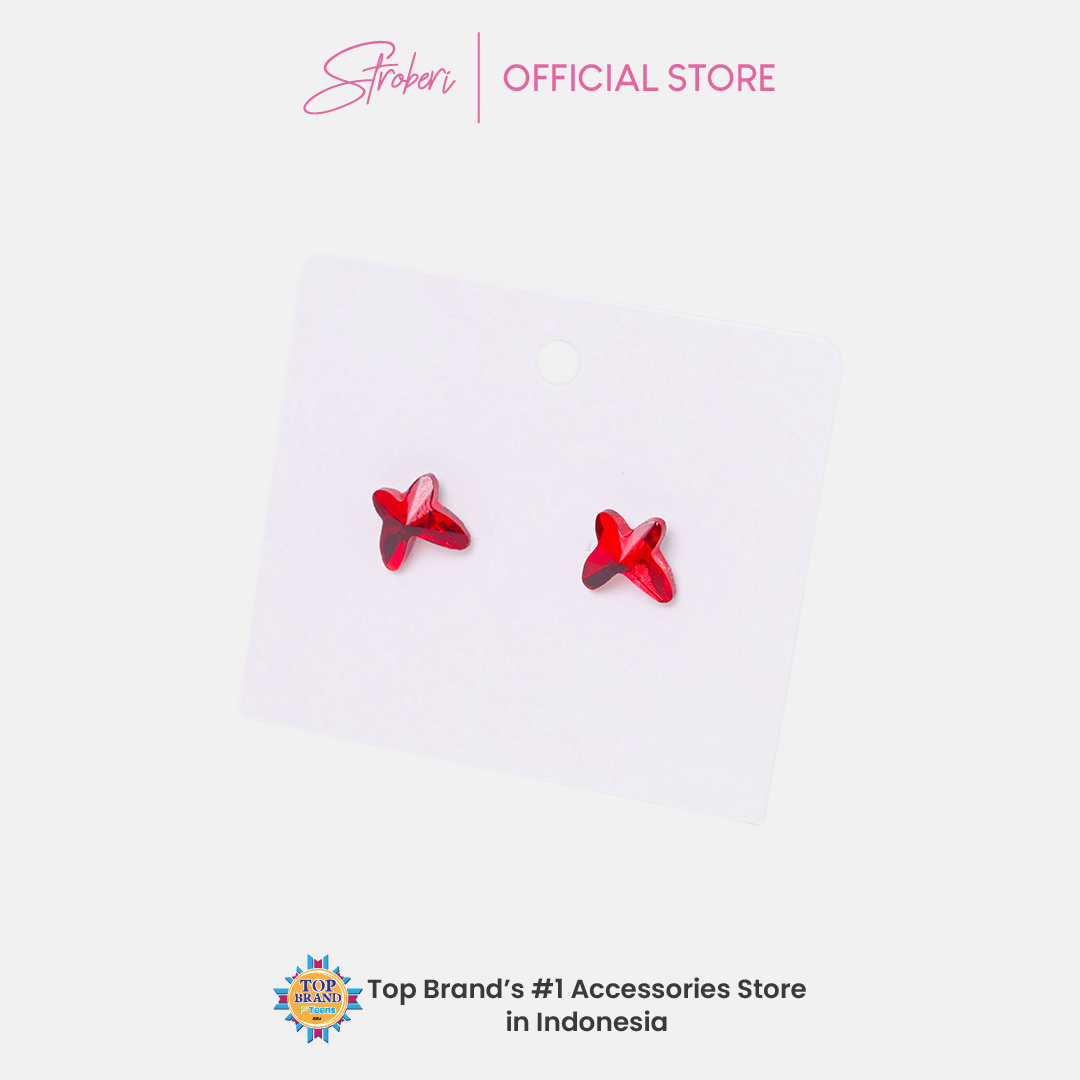 Stroberi Gold & Silver Earring -1