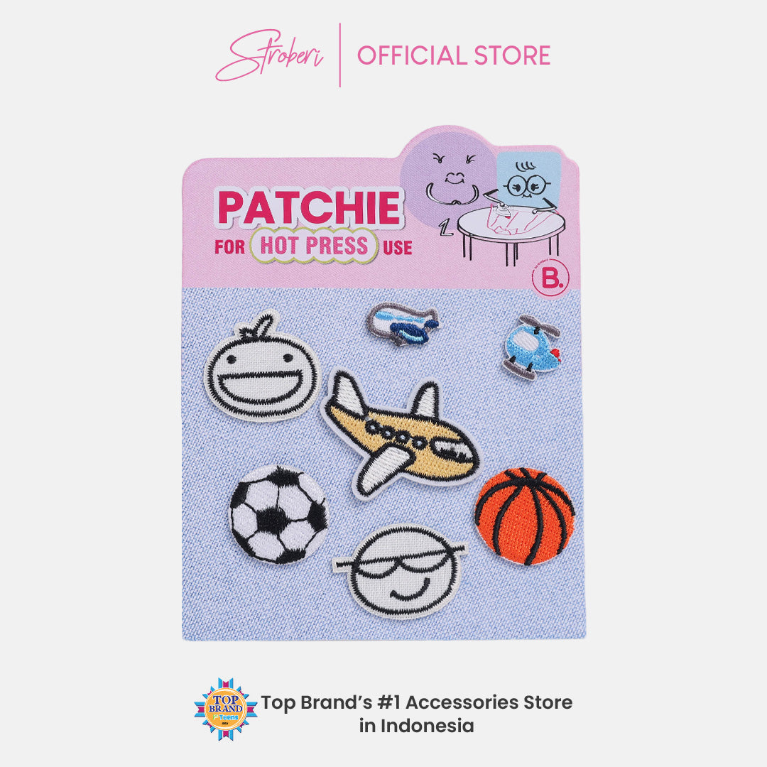 Bit Bitz District Hot Press Patch Set