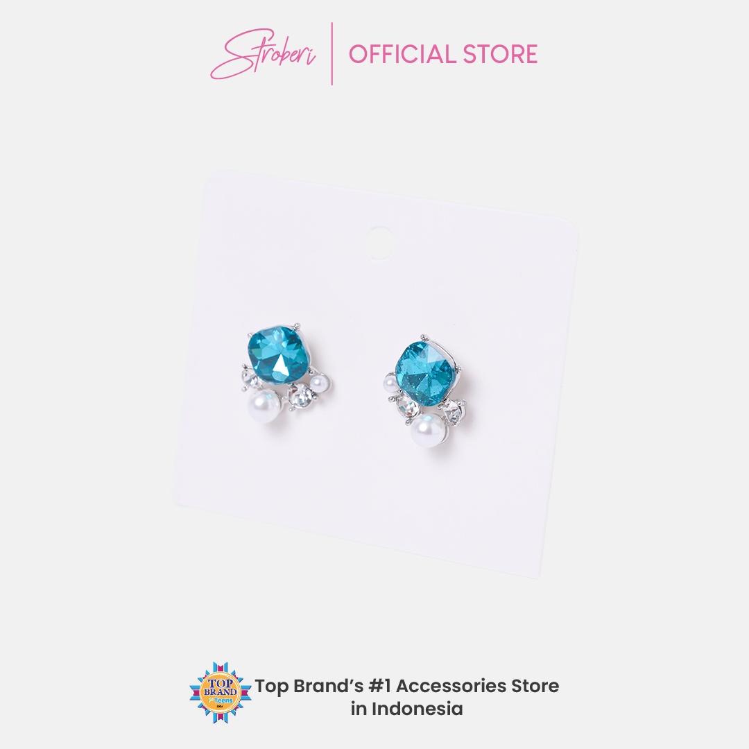 Stroberi Gold & Silver Earring -1