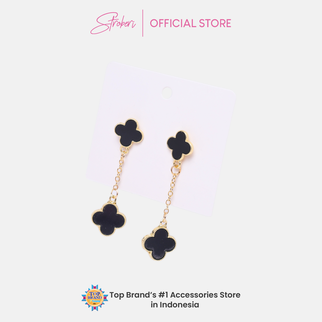 Stroberi Gold & Silver Earring -2