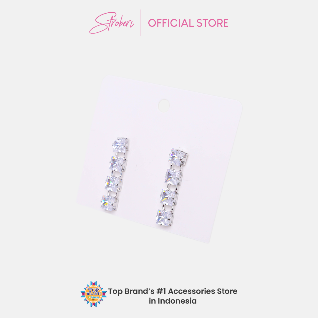 Stroberi Gold & Silver Earring -2