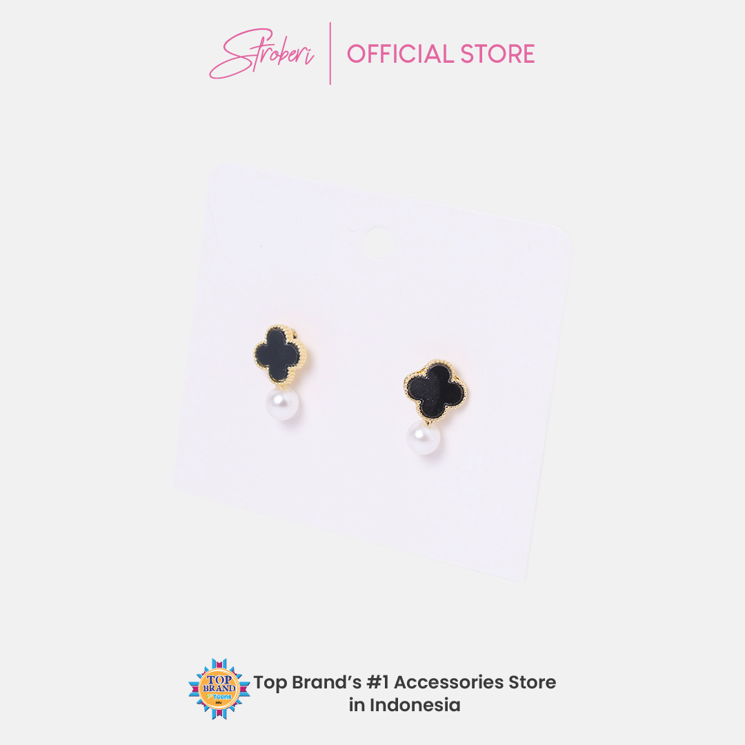Stroberi Gold & Silver Earring -1