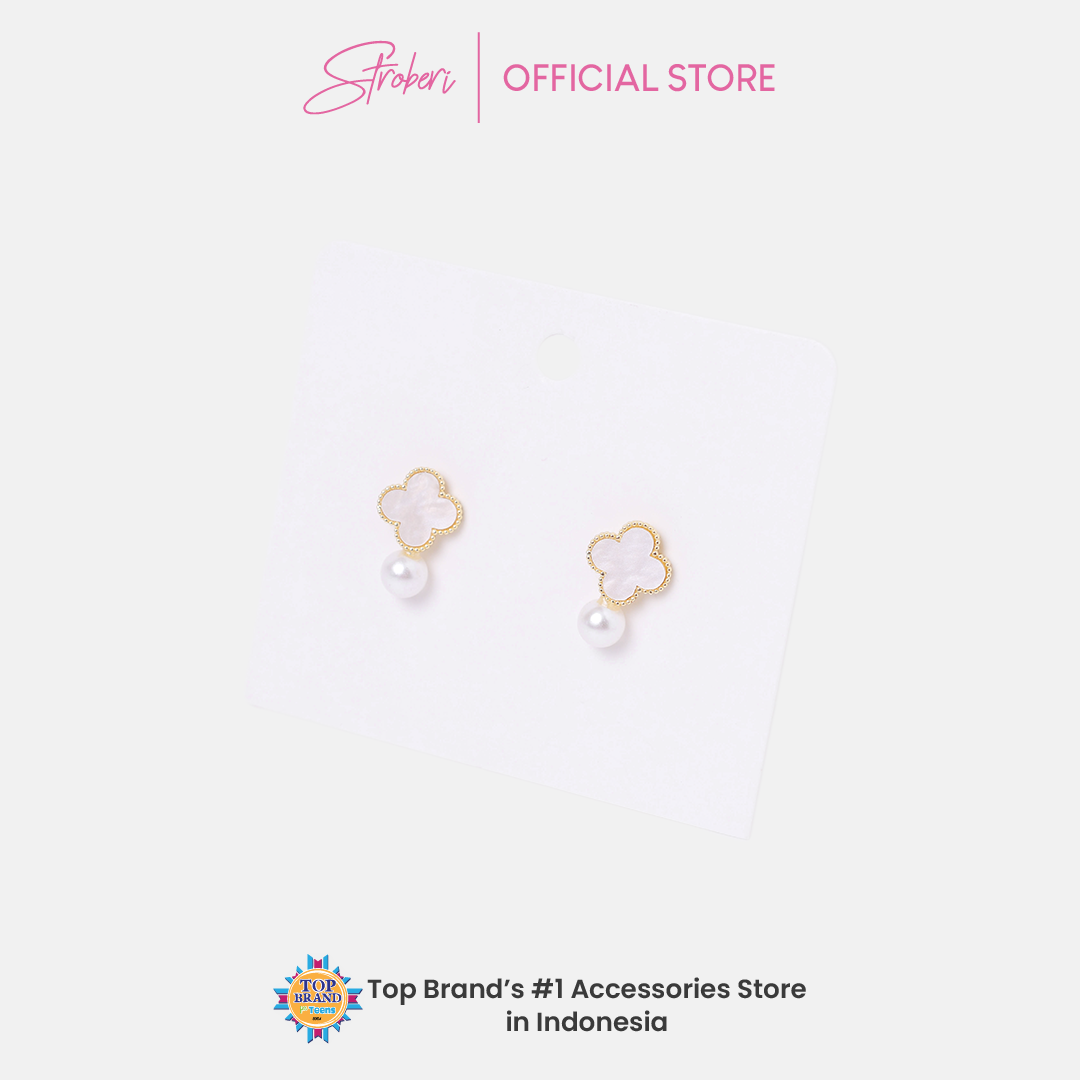 Stroberi Gold & Silver Earring -1