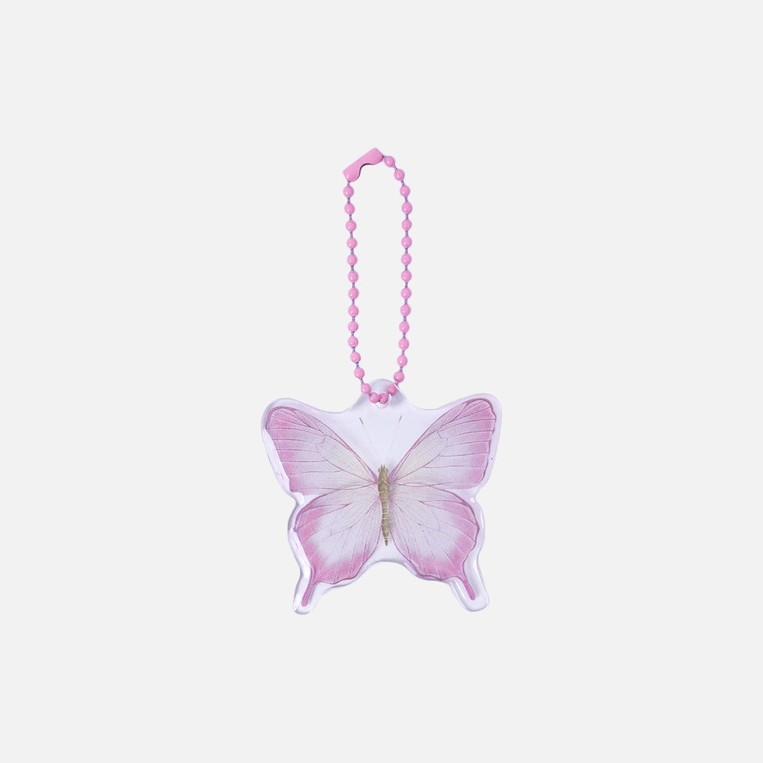 Stroberi Butterfly Series Acrylic Keychain