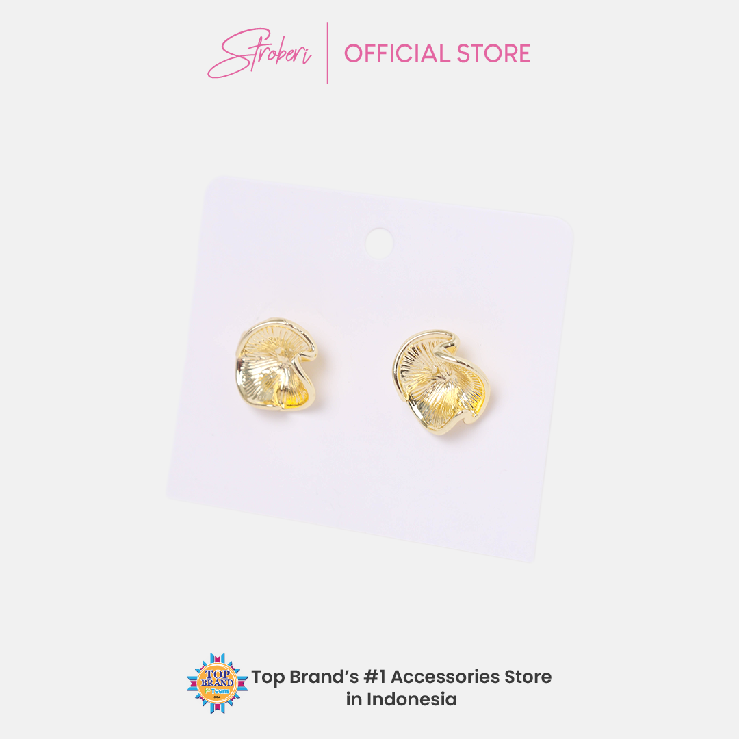 Stroberi Gold & Silver Earring -2