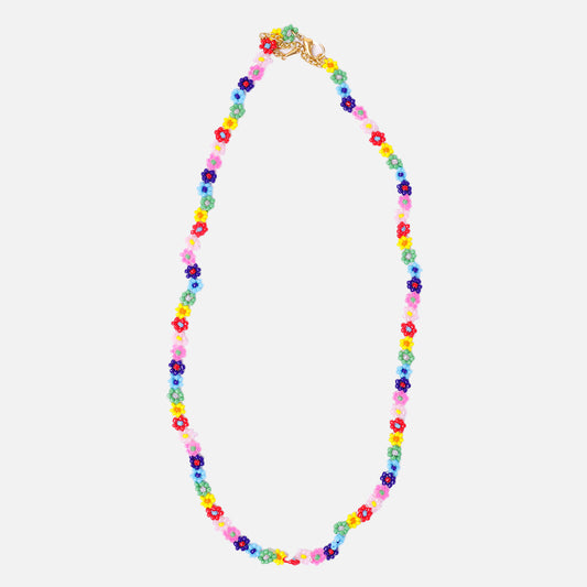 Stroberi Beads Colorful Necklace -3