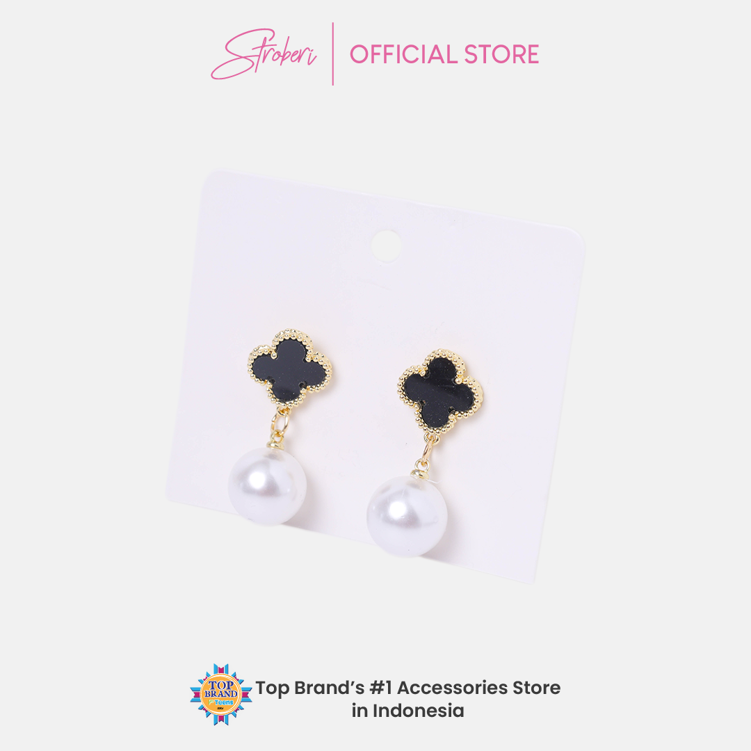 Stroberi Gold & Silver Earring -1