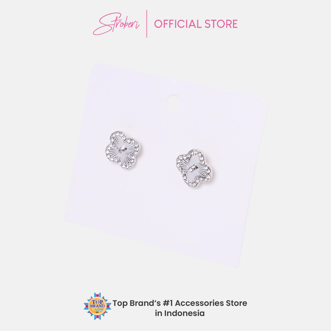 Stroberi Gold & Silver Earring -1