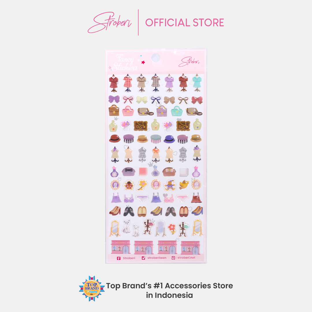 Stroberi Character Sticker -1