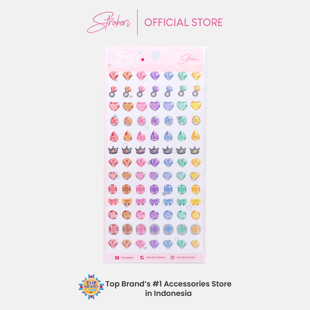 Stroberi Character Sticker -1