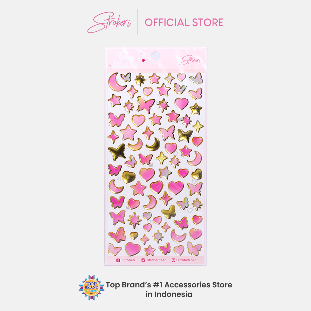 Stroberi Character Sticker -1