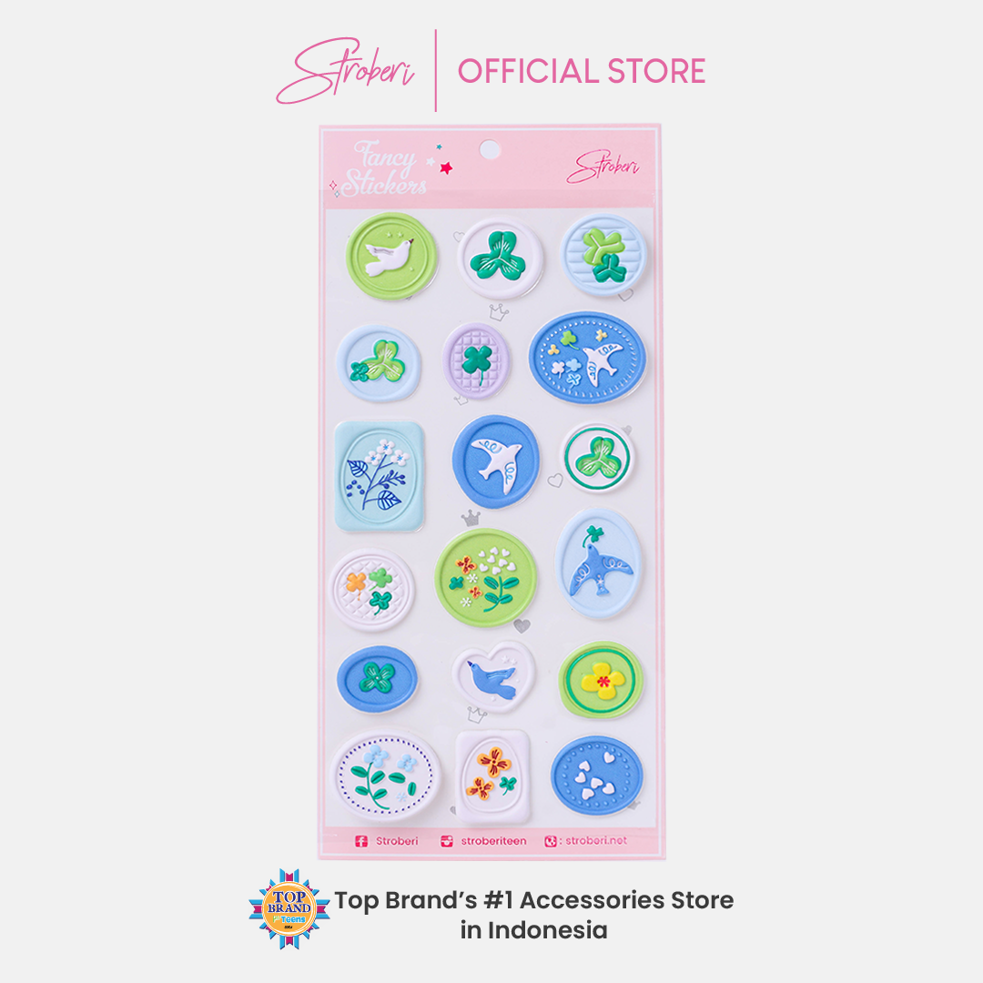 Stroberi Character Sticker -2