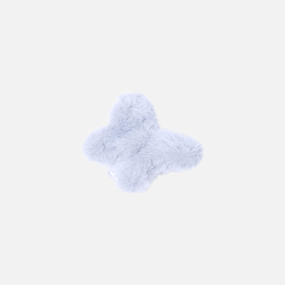 Stroberi Fur Butterfly Hair Clip