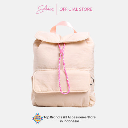 Stroberi Backpack Nylon Multi-Pocket