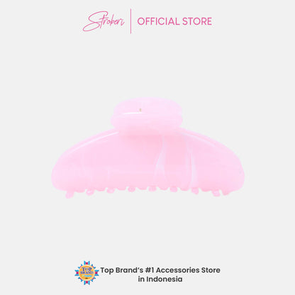 Stroberi Basic Curved Marble Hair Clip