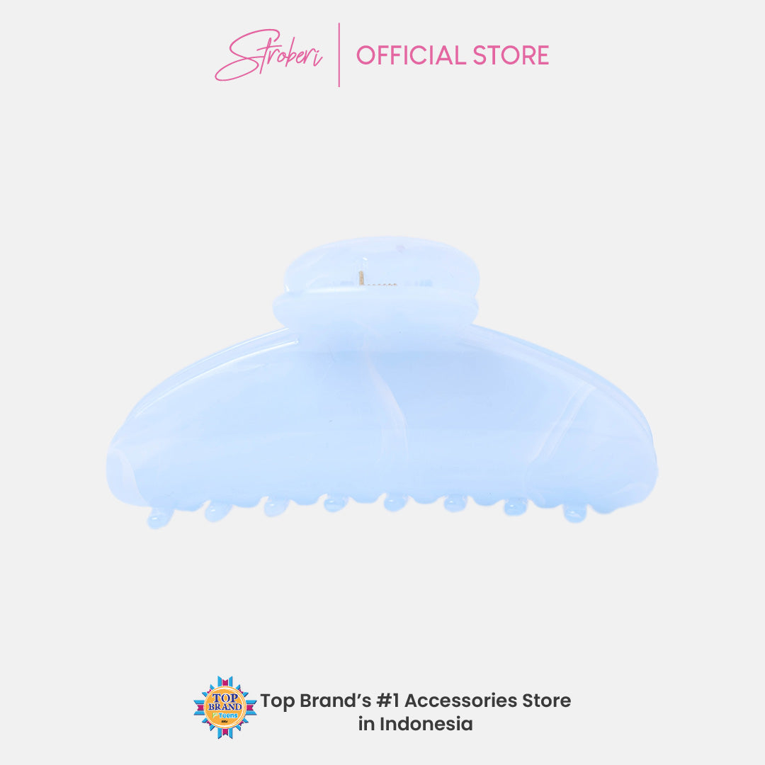 Stroberi Basic Curved Marble Hair Clip