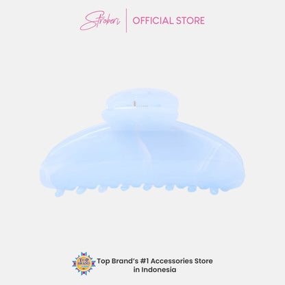 Stroberi Basic Curved Marble Hair Clip