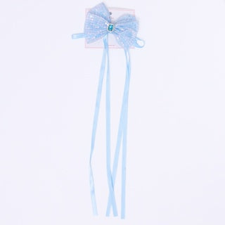 Stroberi Bow Tulle Kids Hair Clip