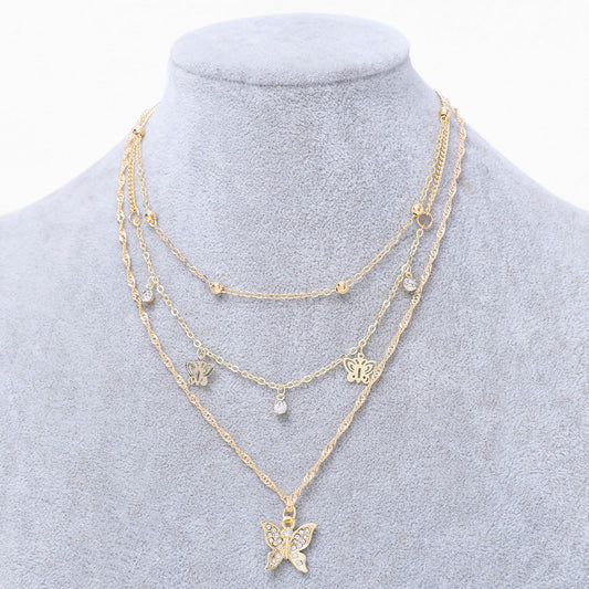 Stroberi New Gold Chain Necklace