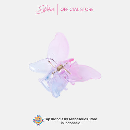 Stroberi Glitter and Metallic Shaped Hair Clip