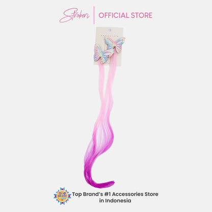 Stroberi Butterfly Extension Hair Clip