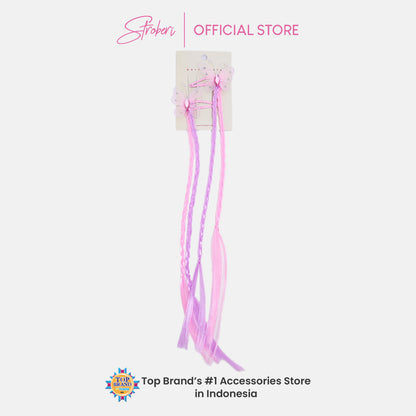 Stroberi Butterfly Extension Hair Clip