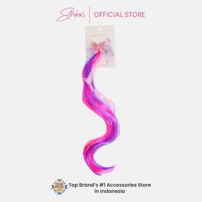 Stroberi Butterfly Extension Hair Clip