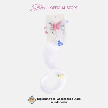 Stroberi Butterfly Extension Hair Clip