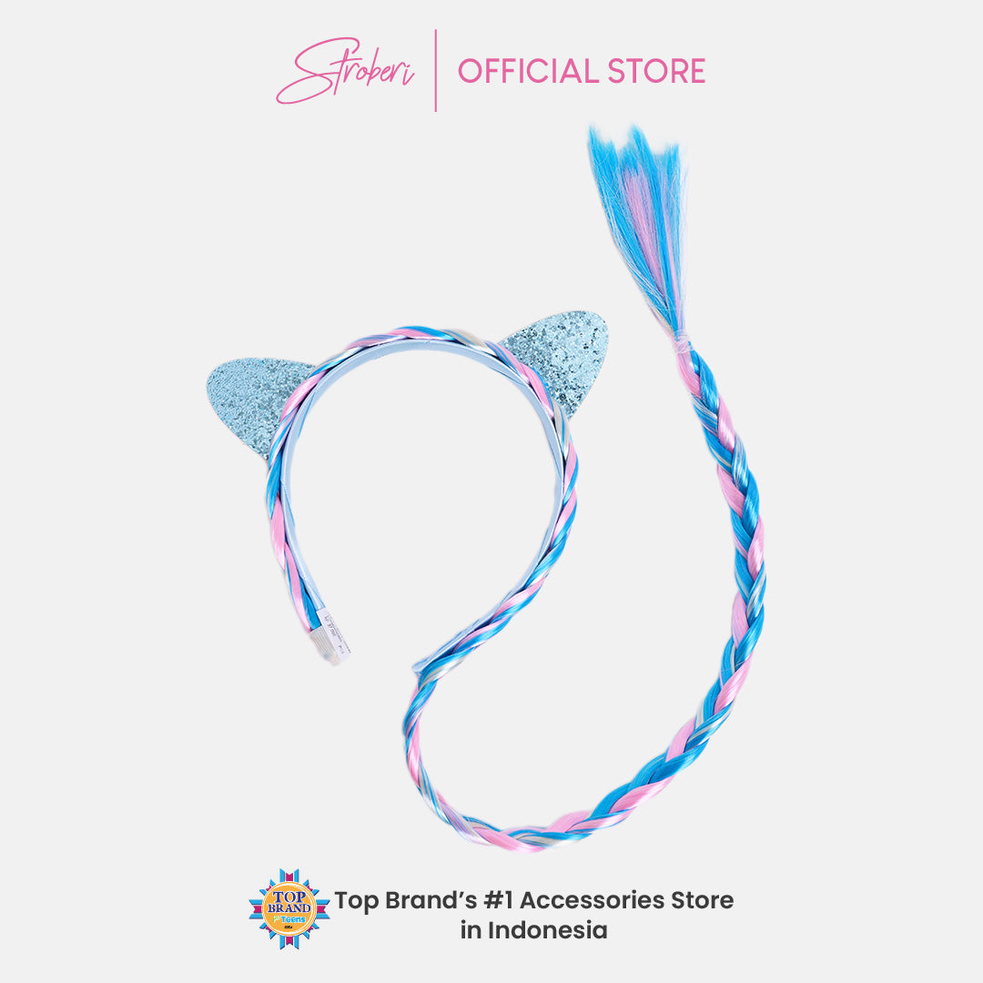 Stroberi Braid Crown Headband