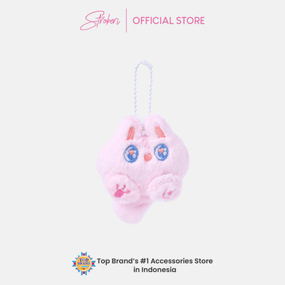 Stroberi Fur Character Keychain