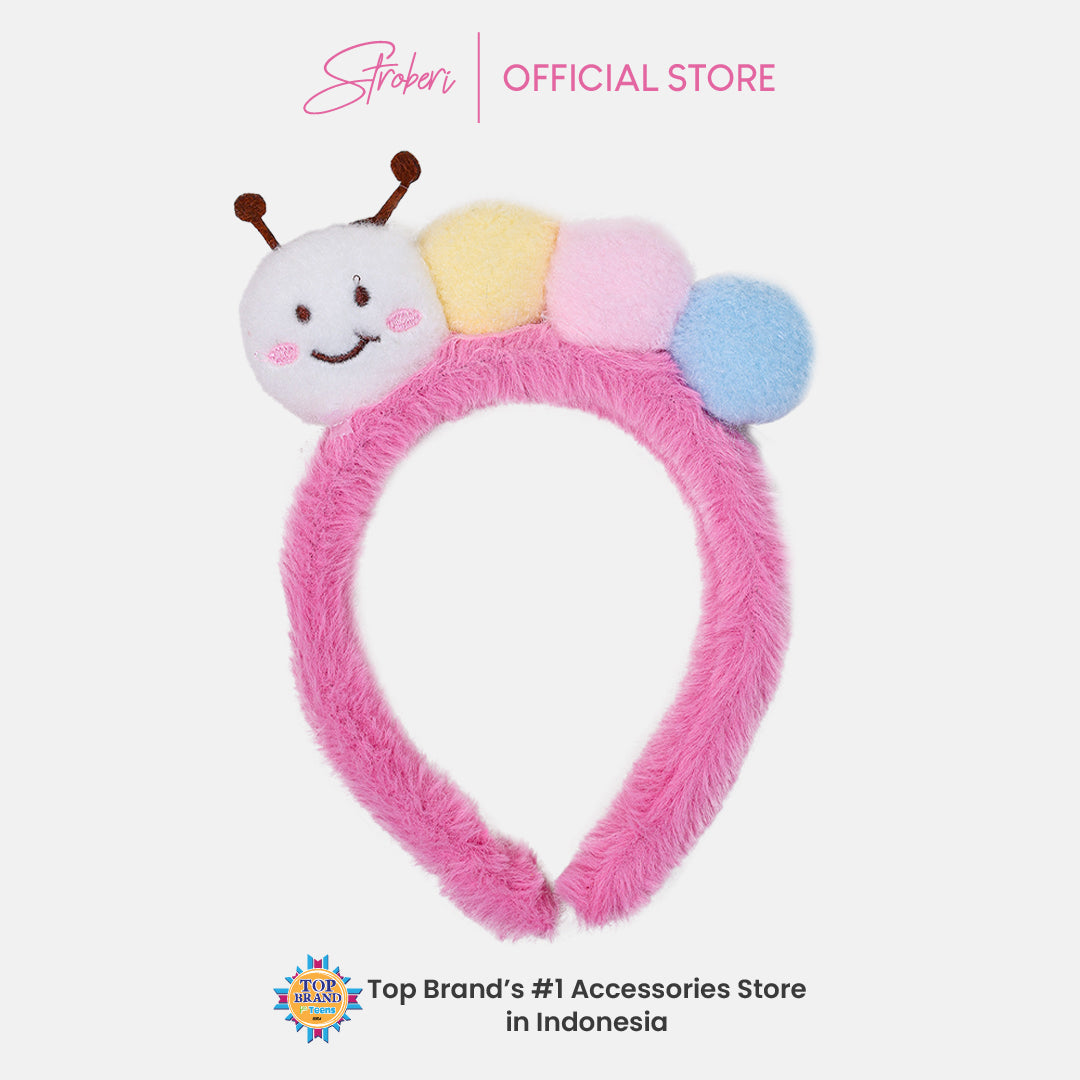 Stroberi Cartoon Fur Headband