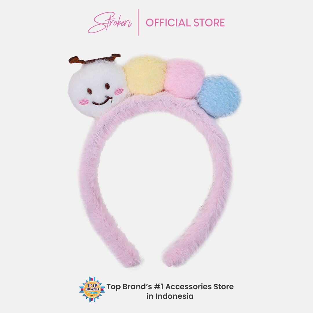 Stroberi Cartoon Fur Headband