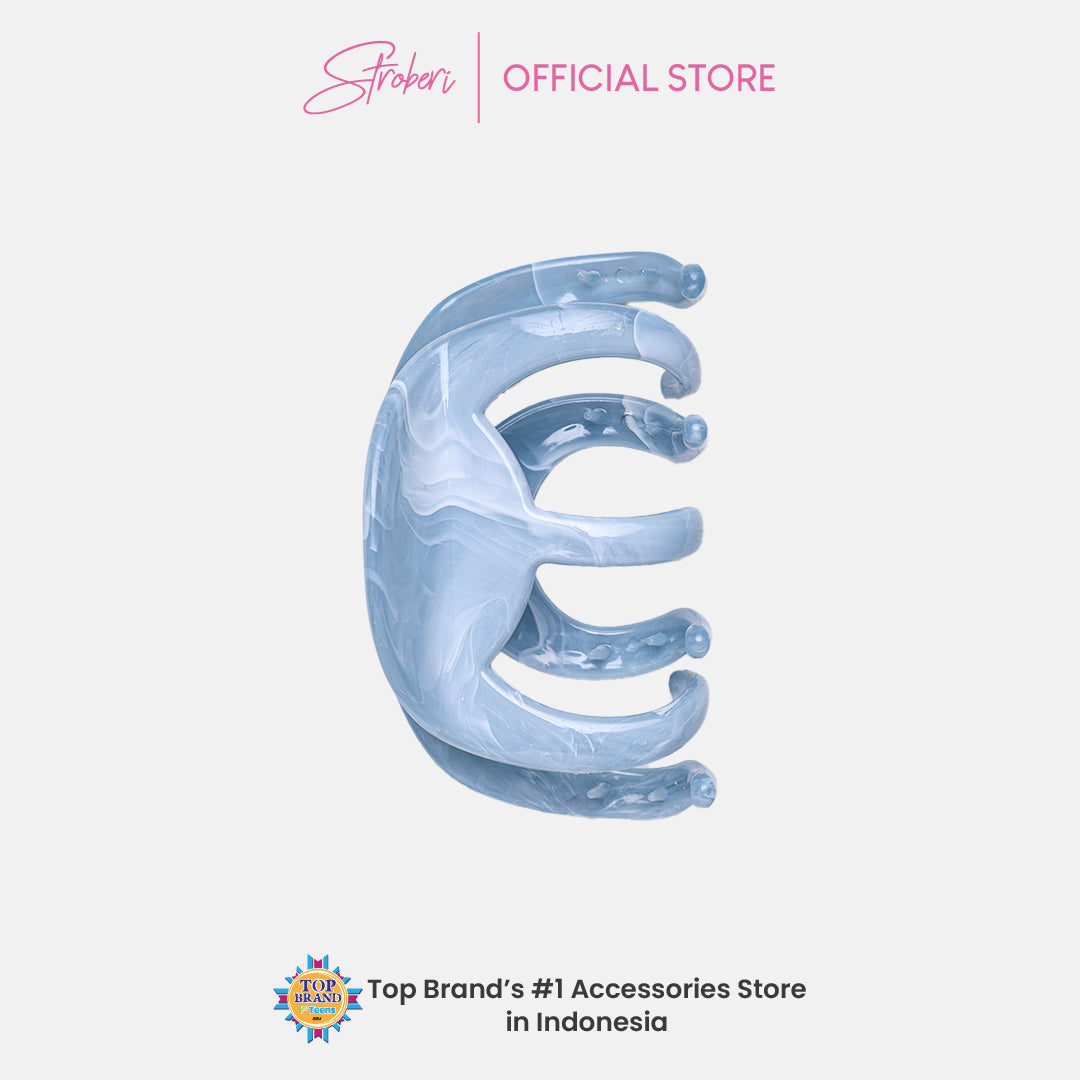 Stroberi Marble Hair Clip Series