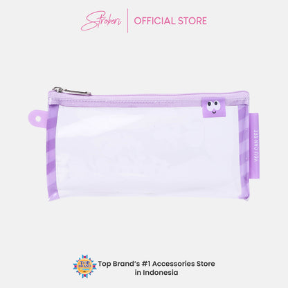 Stroberi Mini Clear Pouch