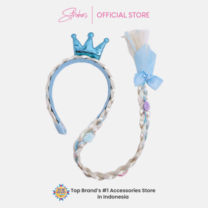 Stroberi Braid Crown Headband