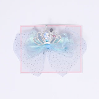 Stroberi Bow Tulle Kids Hair Clip