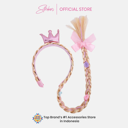 Stroberi Braid Crown Headband