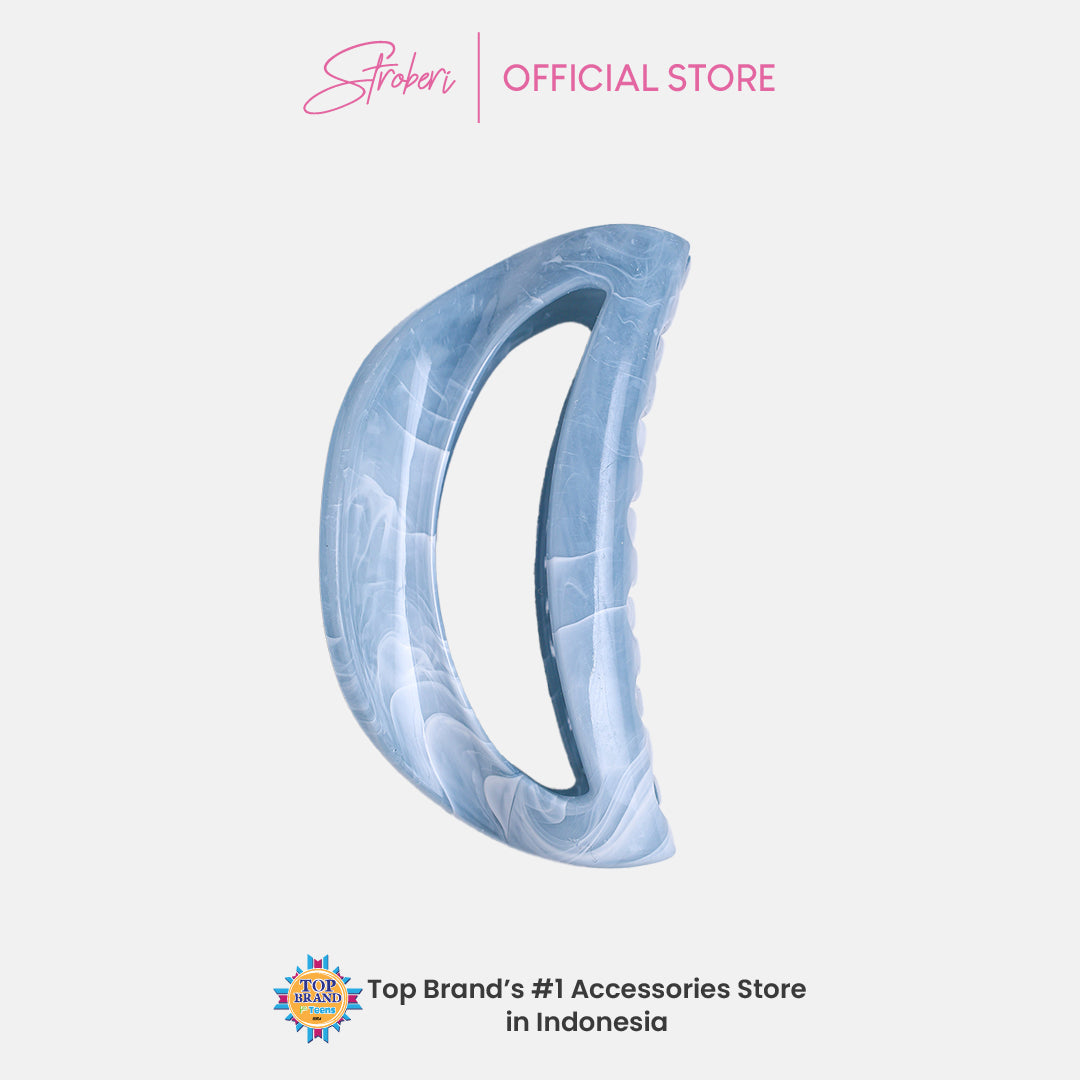 Stroberi Marble Hair Clip Series