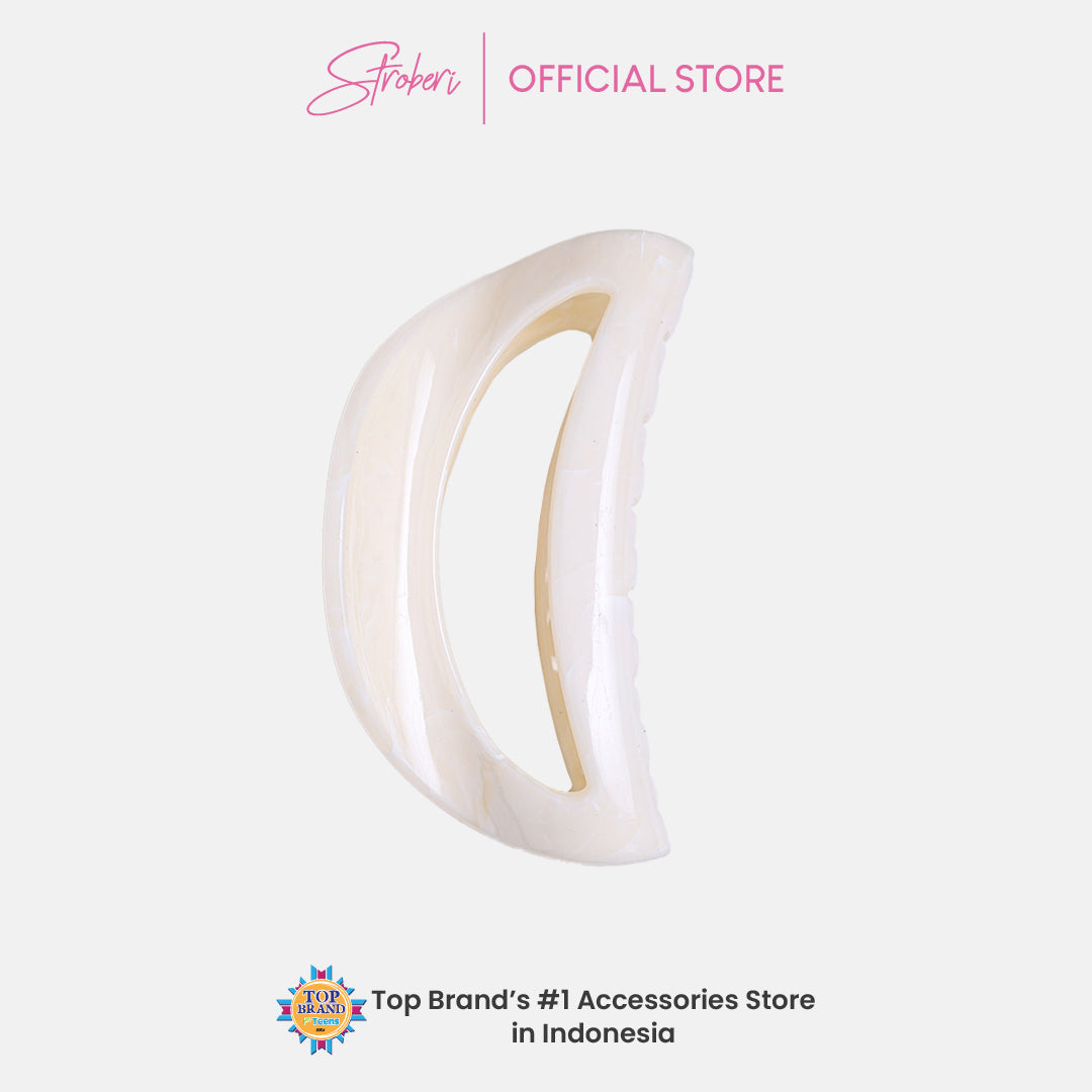 Stroberi Marble Hair Clip Series